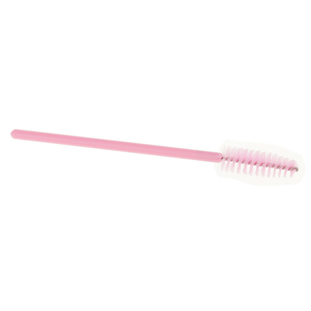 50x Disposable Eyelash Extension Micro Brush Swab+50x Sponge Makeup Brushes