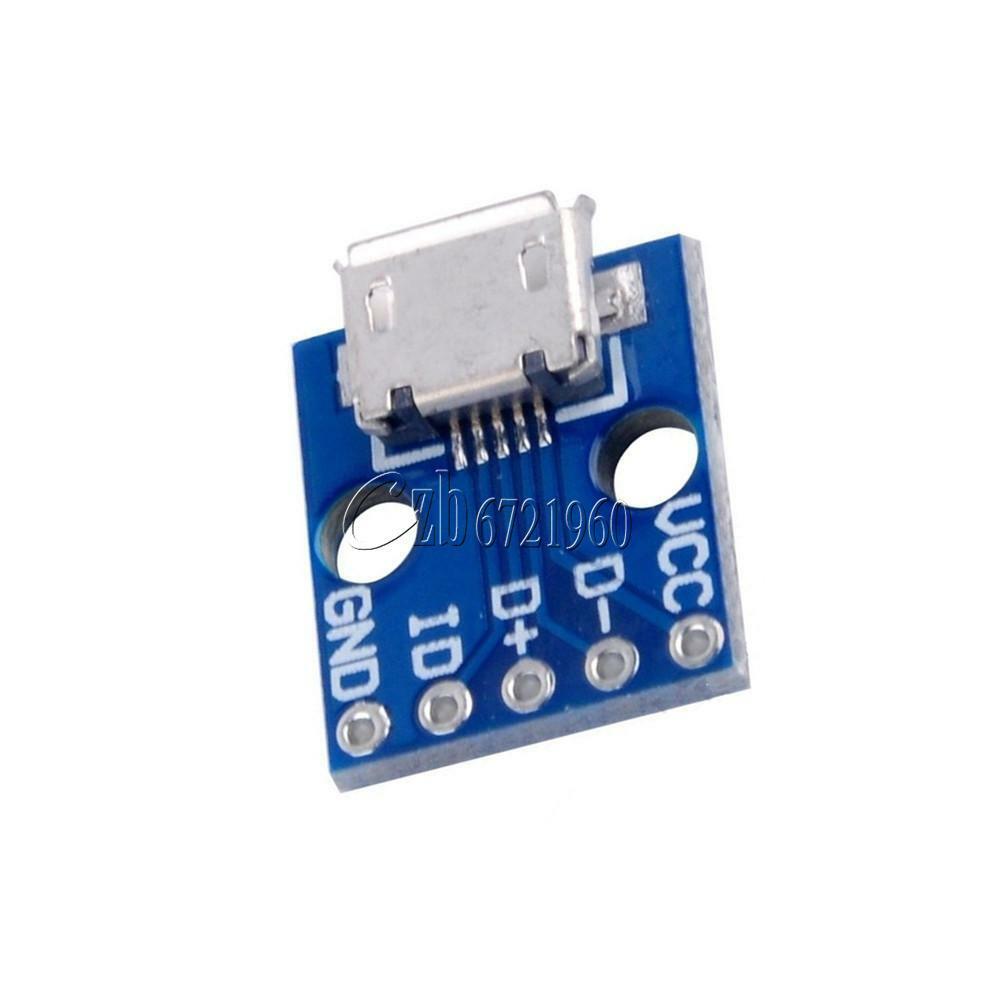 5PCS CJMCU Micro USB Interface Power Adapter Board USB 5V Breakout Module