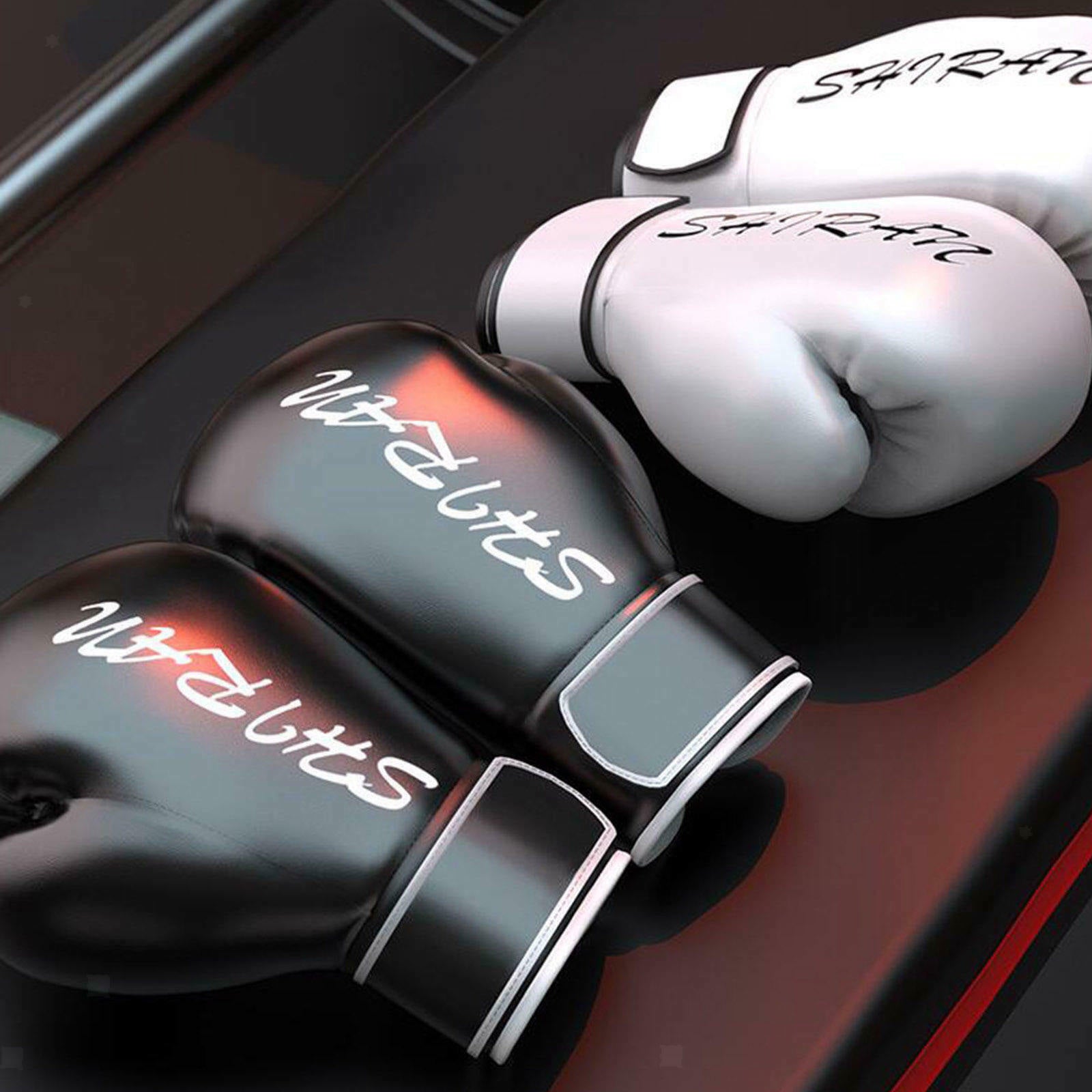 2 Pair Professional Boxing Training Gloves Sparring Fight Punching 10oz
