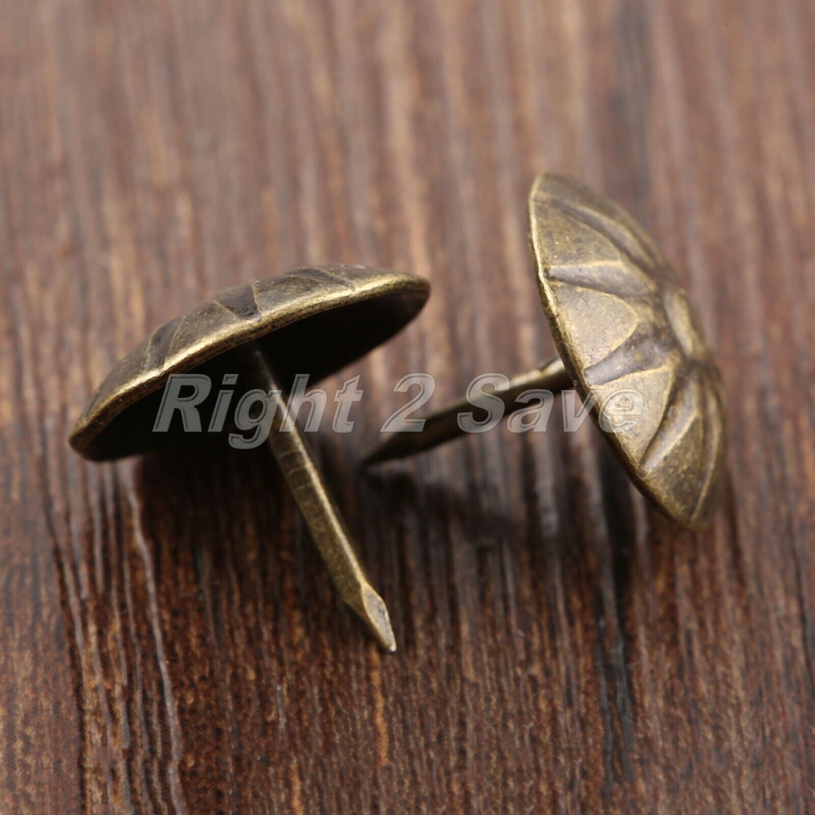 20pcs Retro Upholstery Nail Jewelry Box Sofa Furniture Door Decorative Tack 17mm