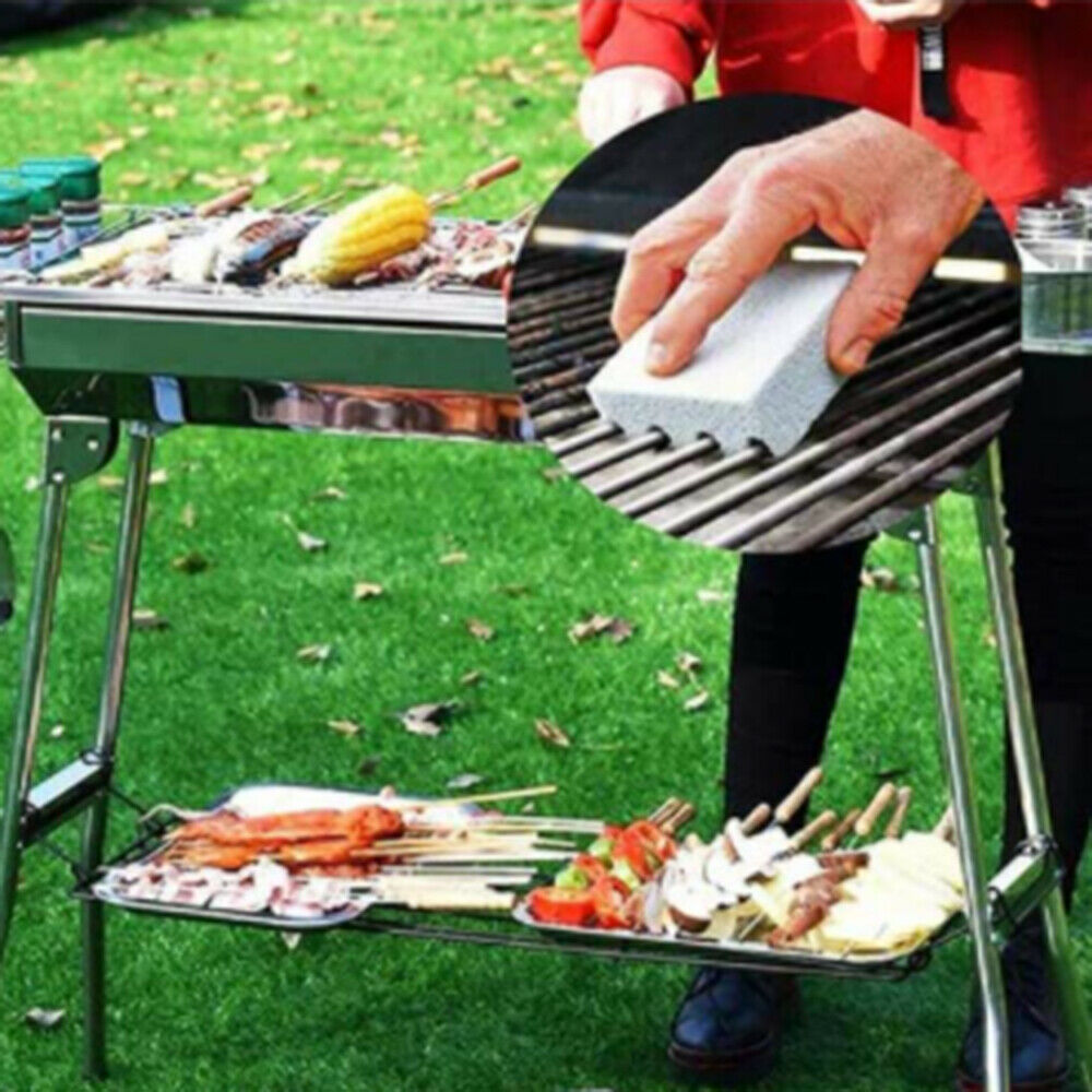 1Pc BBQ Scraper Pumice Grill Cleaner Cleaning Stone Brick Block Barbecue Griddle