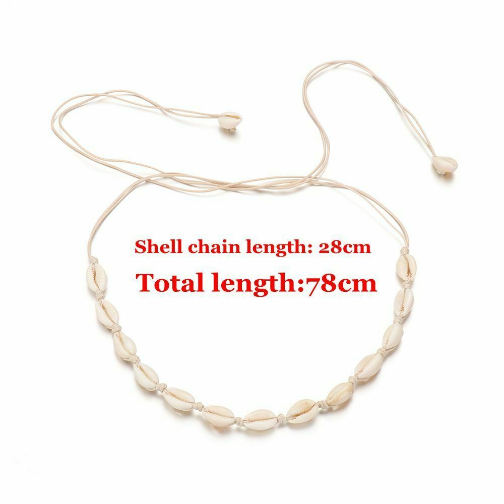 Gifts Bohemian Jewelry Bib Choker Beach Seashell Chain Handmade Shell Necklace