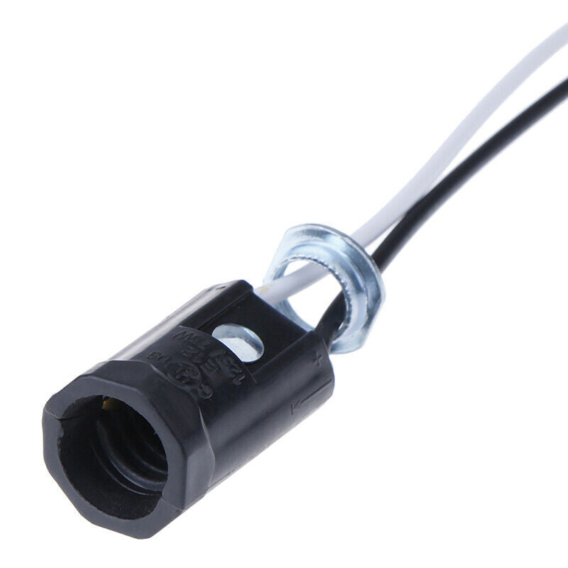 5Pcs Candle Base E12 Lamp US Holder Light Sockets Keyless With 20CM Wire LeY SJ