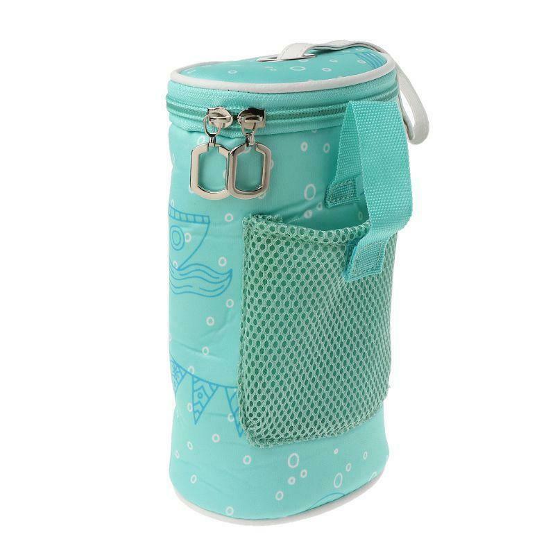 USB Baby Bottle Warmer Heater Insulated Bag Travel Cup Portable Milk Thermostat