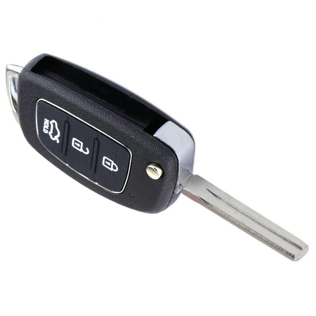 3 Button Folding Remote Key Fob Case Shell Fit for Hyundai Santa ix45 13-14 An
