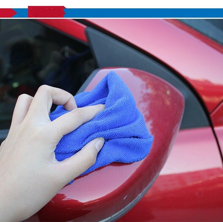 5PCS 30*30cm Microfiber Car Cleaning Towels Washing Home Cleaning Small Towels