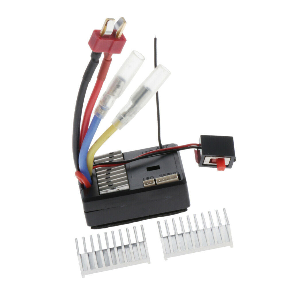 Receiver Plate Board + Motor Heatsink Circuit Board for RC Wltoys 144001