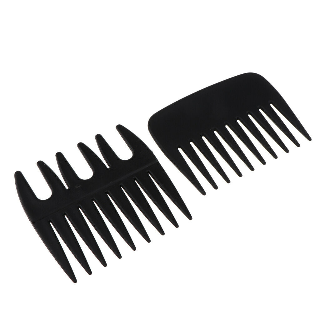 3â€™â€™ No Static Small Travel Pocket Size Detangling Comb Large Tooth Plastic