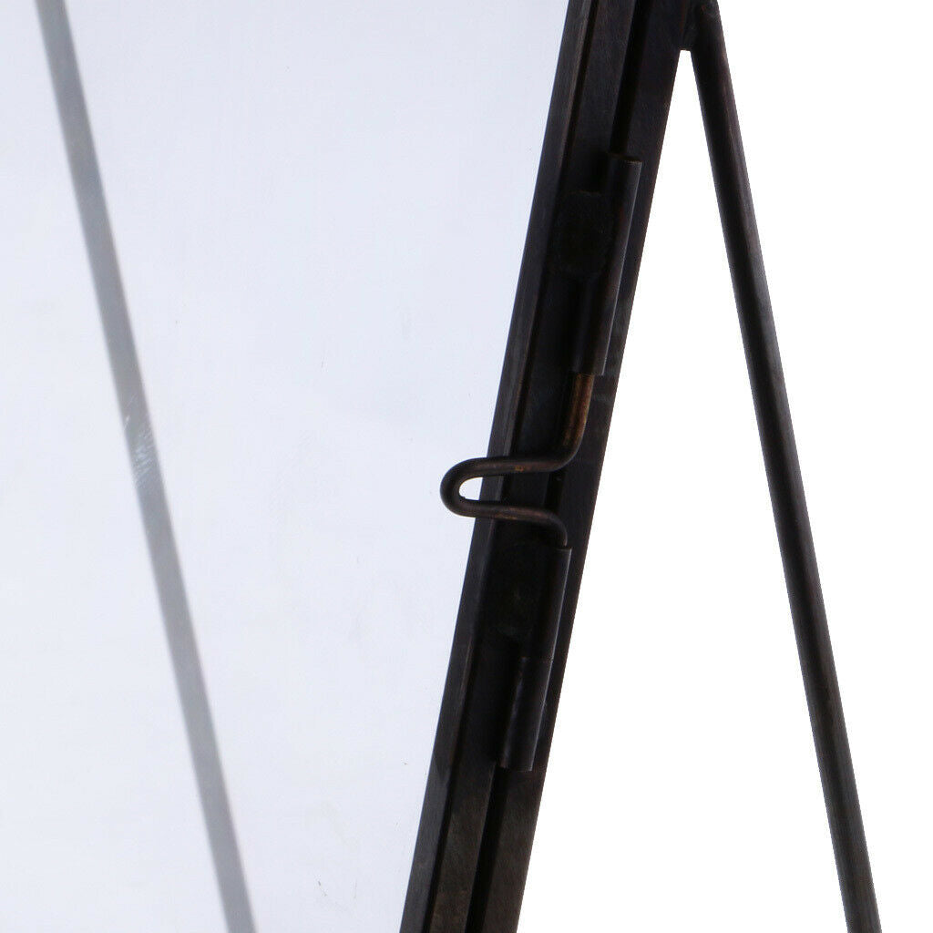 2x Black Plated Bronze Frame And Glass Facade Picture Frame Decorative Frame