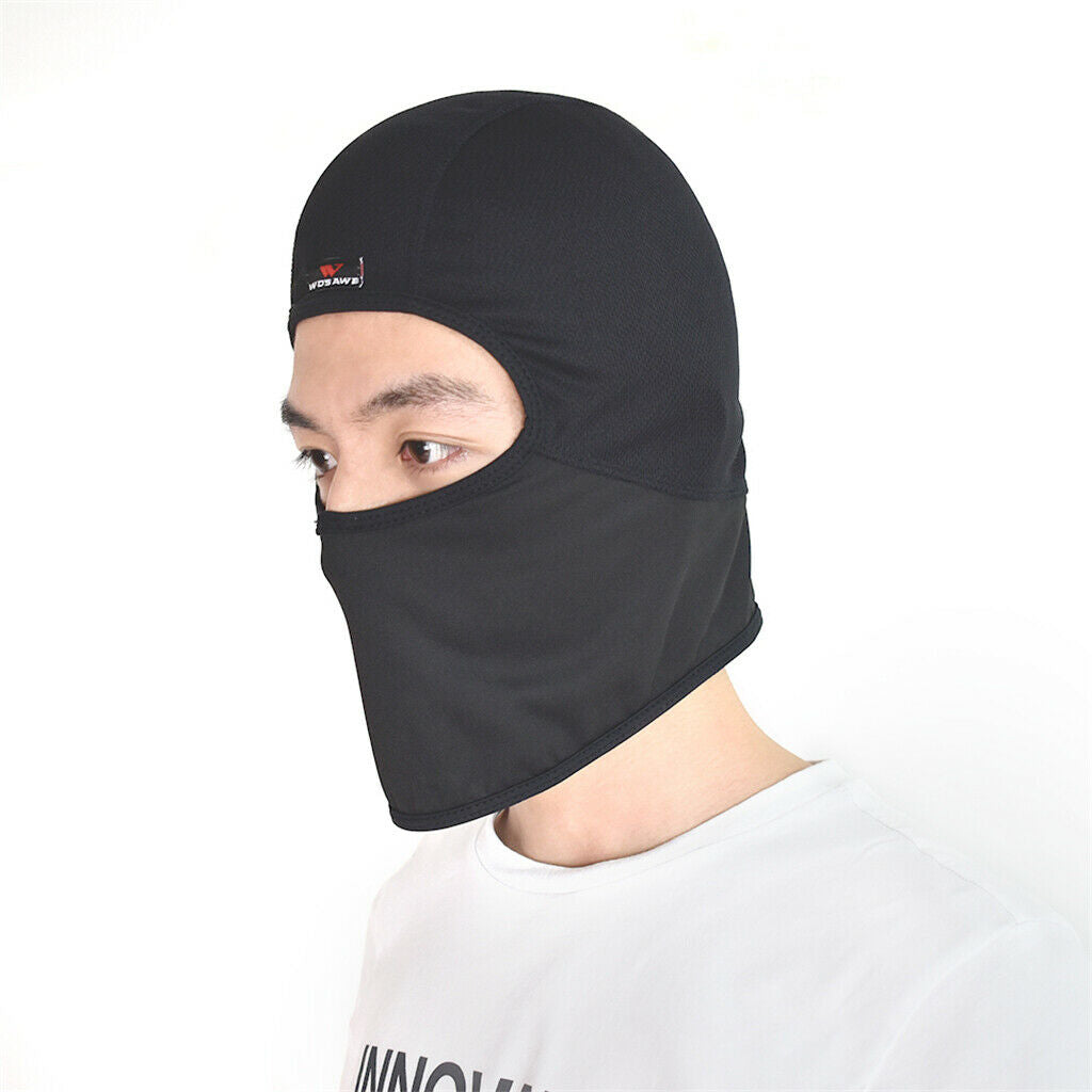 Cycling   Motorcycle Bike Helmet Inner   Full Face Hat for Running Sport