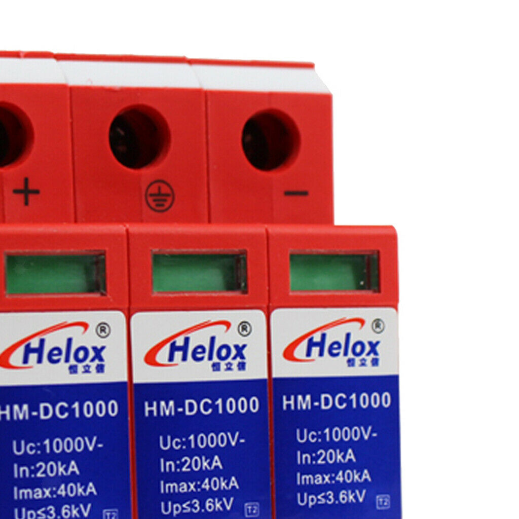 Solar Power Supply Surge Protector, SPD  Arrester For Solar Systems