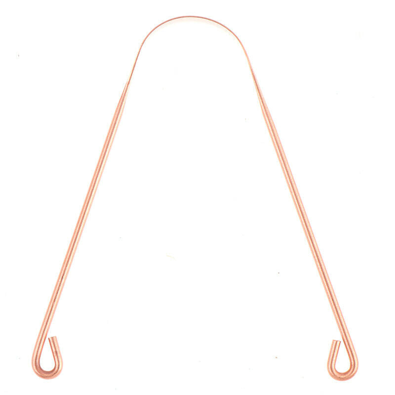 Tongue Scraper Cleaner Metal Cleaning Scraper for Men/Women Tongue Toothb.l8