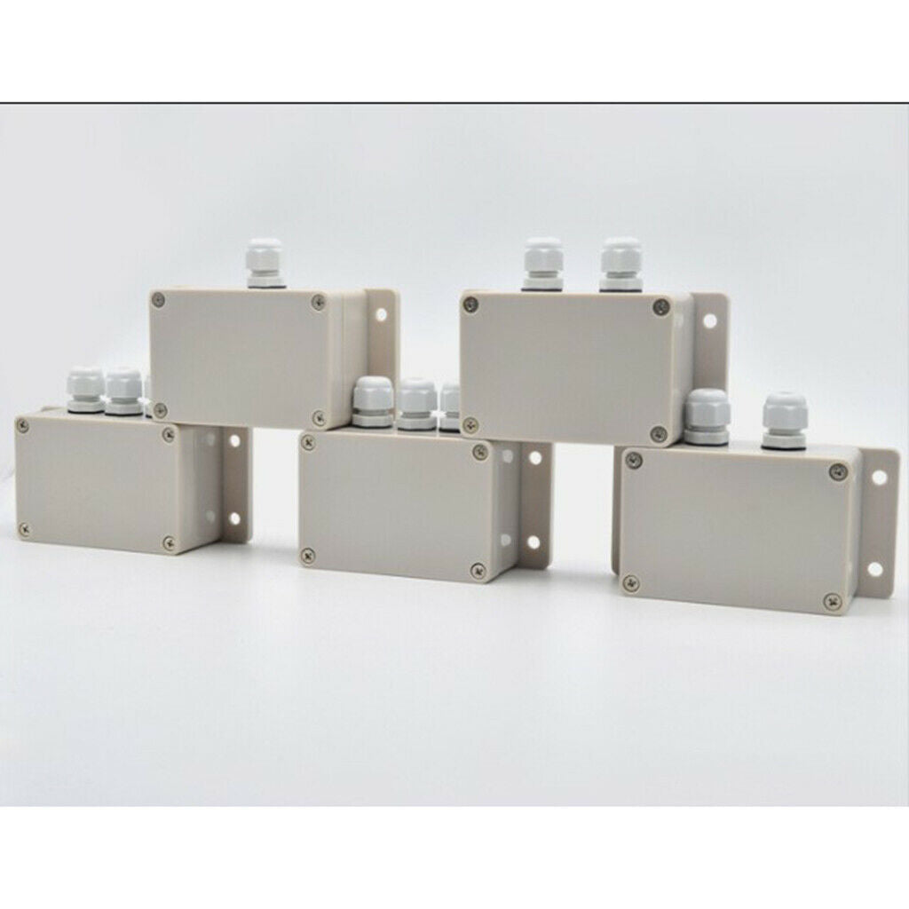 IP66 Waterproof Electrical Junction Box Cable Glands 132x69x50mm 2 in 2 out