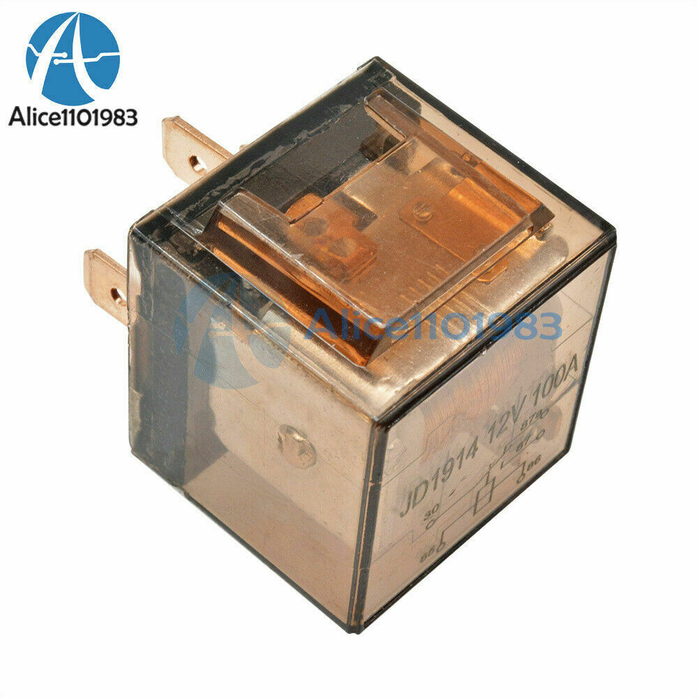 Waterproof Automotive Relay 12V 100A 5Pin SPDT Car Control Device Car Relays