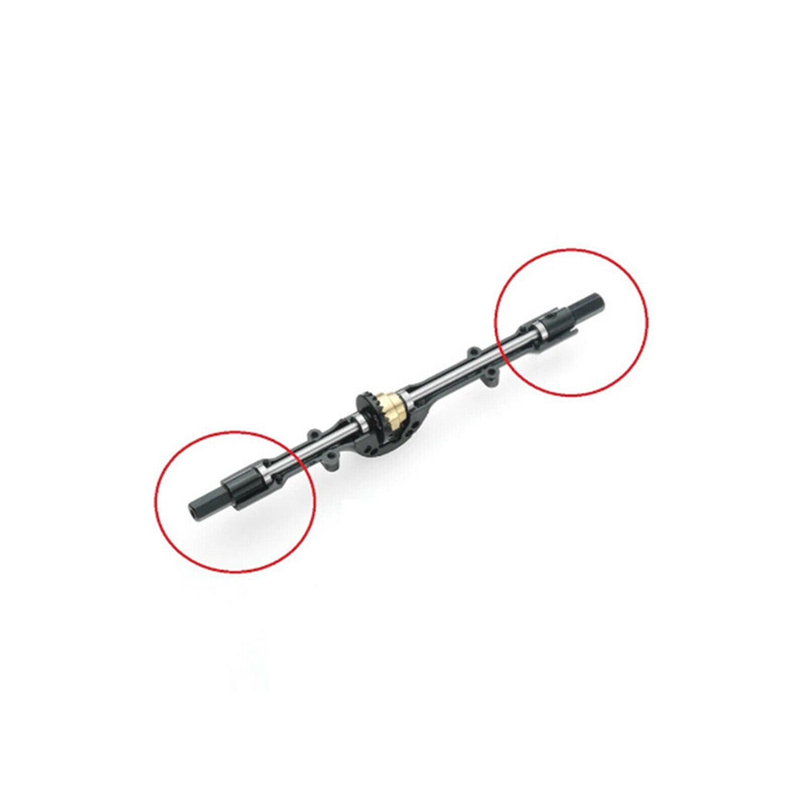 Metal Wheel Axle Shaft for WPL D12C14 C24 for JJRC Q61 Q62 RC Parts Replaces
