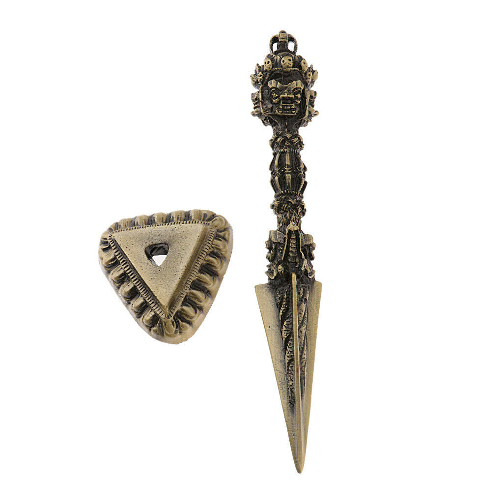 Phurba Viswa Vajra Dorje Pendant Necklace Jewelry Car Decoration