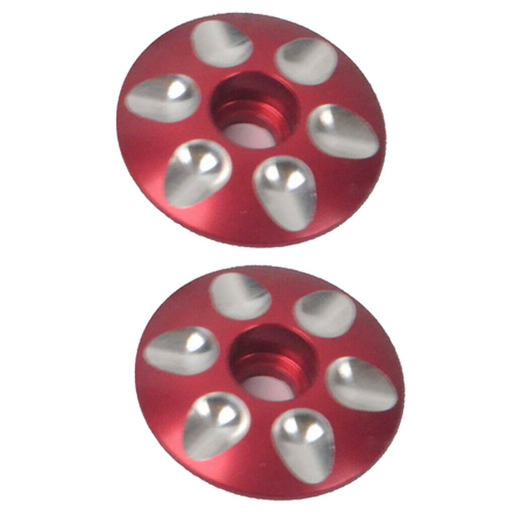 4-part Racing Bike Cover Caps Made of Aluminum Alloy for Spare Parts Blue +