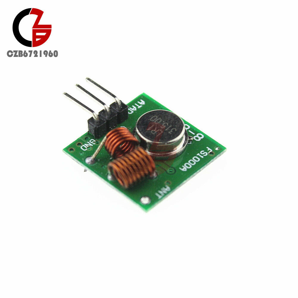 5Pcs 315Mhz RF Transmitter&Receiver Module Kits for Arduino ARM MCU Raspberry Pi