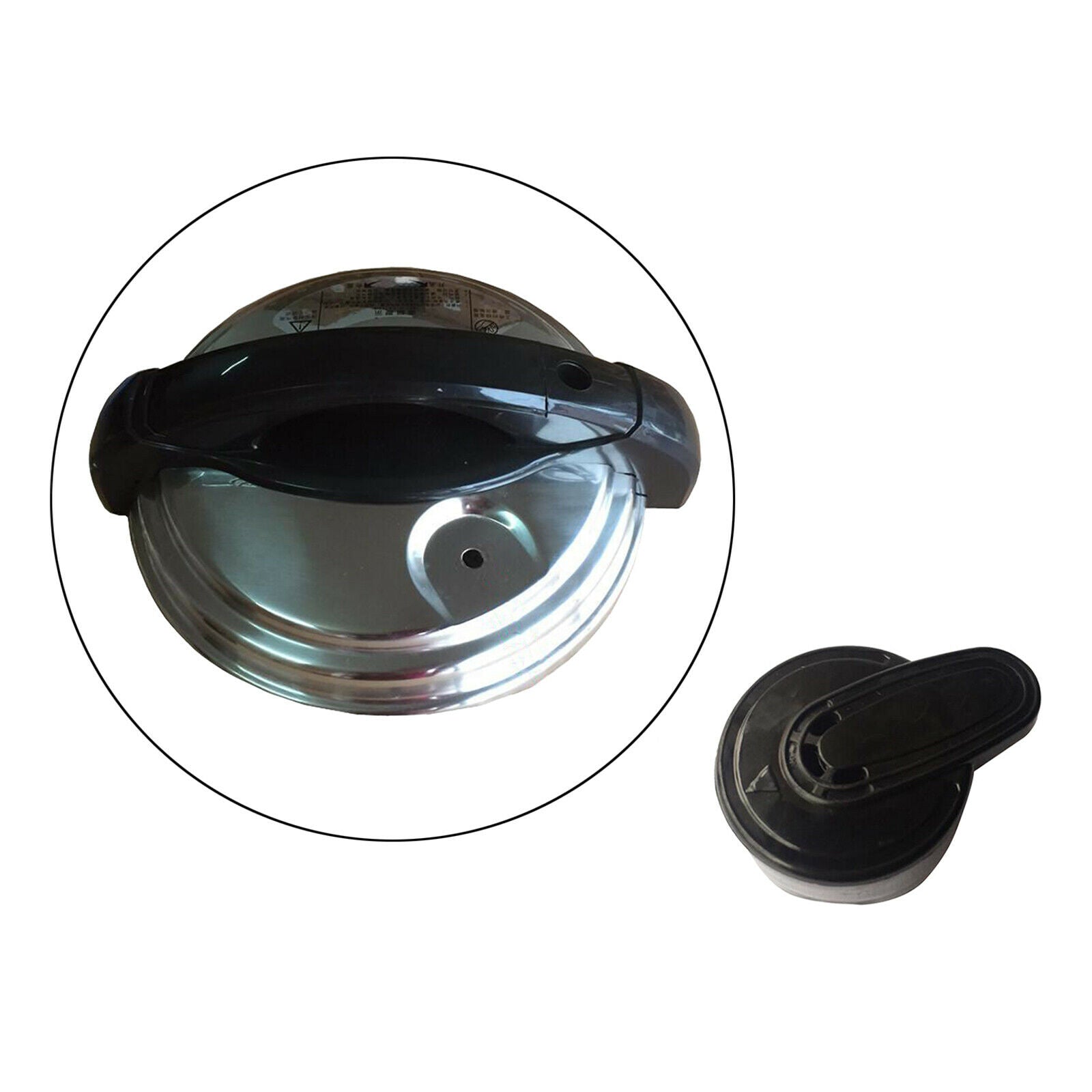 Pressure Cooker Steam Release Valve Regulator Kitchen Cookware Accessories Black
