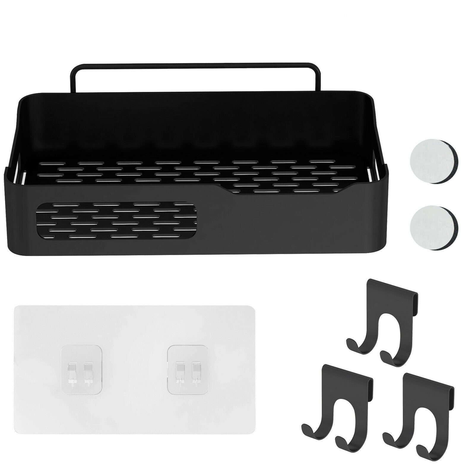 Heavy Duty Wall Kitchen Shelf Shower Storage Organizer Household Decoration