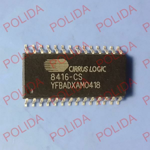 1PCS AUDIO INTERFACE RECEIVER IC CIRRUS LOGIC SOP28 CS8416-CS CS8416-CSR 8416-CS