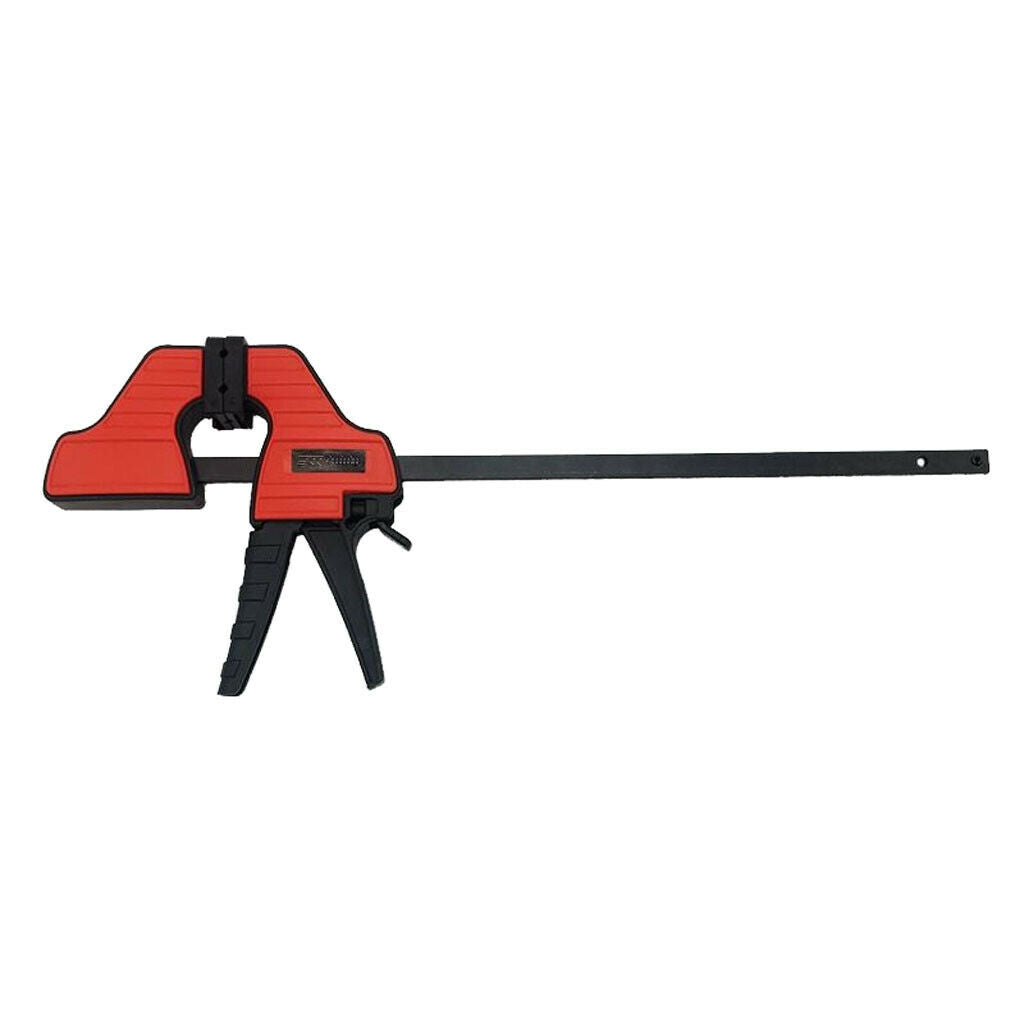 12''Woodworking FClamp Quick Grip Ratchet Release Squeeze Carpenter DIY Tool