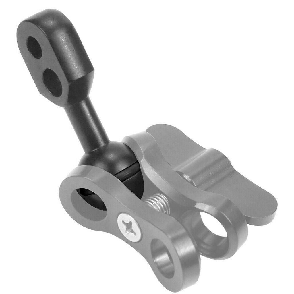 1 "ball and Ys head adapter articulated arm clamp for underwater flash housings