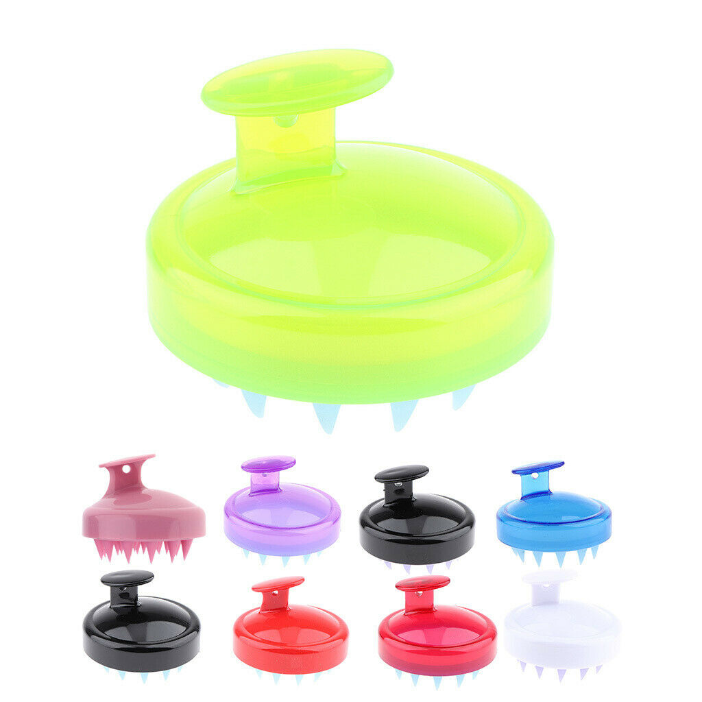 3x Soft Scalp Massage Shower Brush Wet and Dry Body Massage for Kids Pets