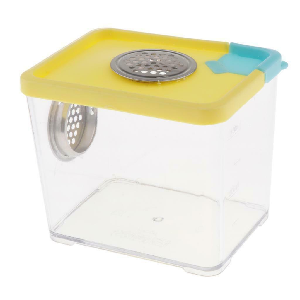 2Pcs/Set Spider Incubation Box Feeding Box for Reptile Amphibians Insects