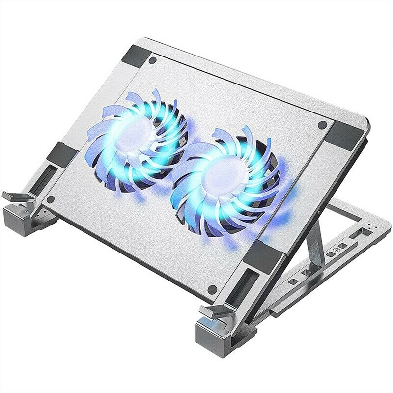 Laptop Stand, Aluminium Laptop Cooler Stand, ebook Laptop Holder, 12 - 15.6 InX8