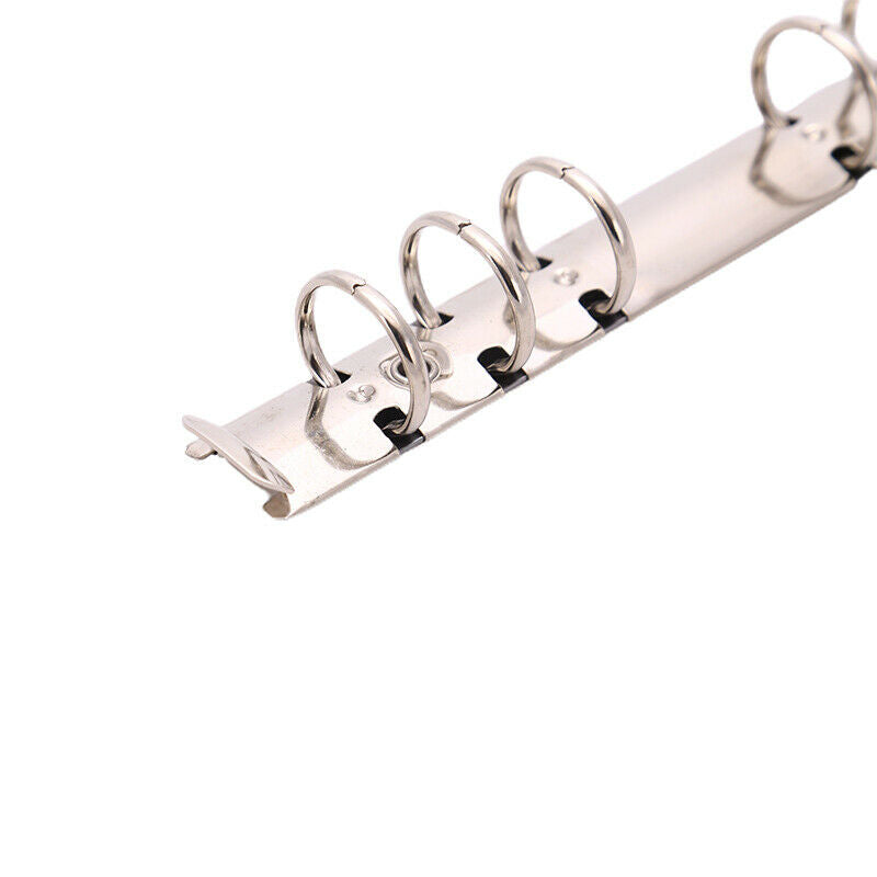 Metal Spiral Rings A5 Binder Clip With 2 Pair of Screw For Diary Notebook 9 RiI7