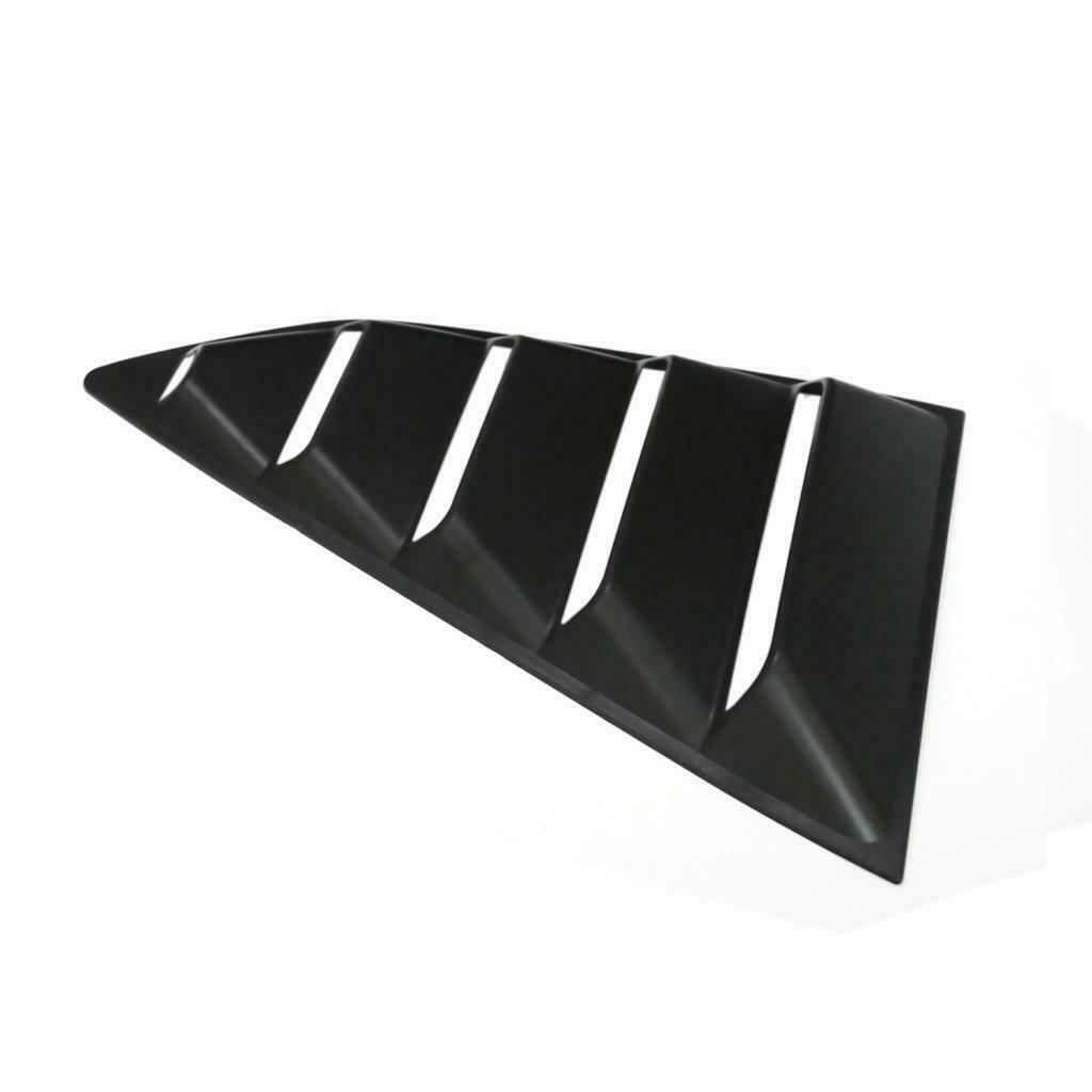 2Pcs Replacement Side Window Louver Cover 1/4 Scoop 17x10 Inch For Camaro
