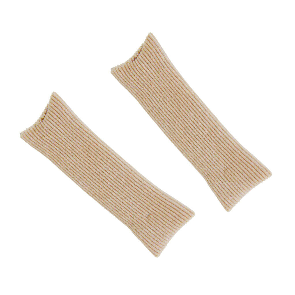 Pack of 2 Gel Open Toe Tubes Sleeves for Corns Blisters Hammertoes Callus