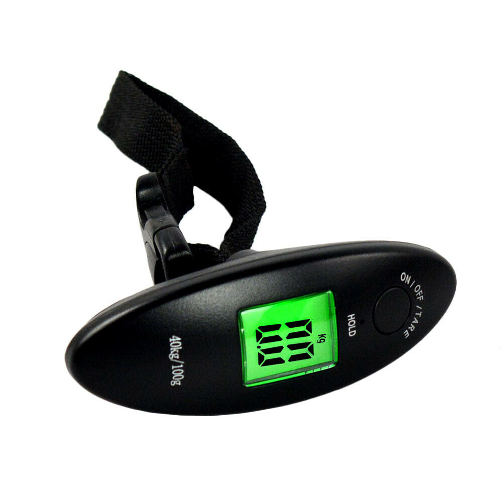 40kg/100g Digital Travel Portable Handheld Weighing Luggage Suitcase Bag Scales