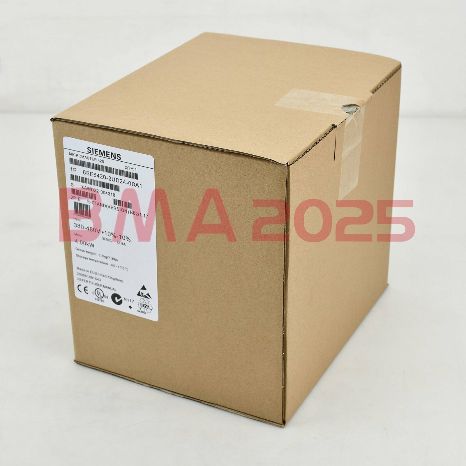 New 6SE6 420-2UD24-0BA1 6SE6420-2UD24-0BA1 1year warranty DHL free Ship SM9T