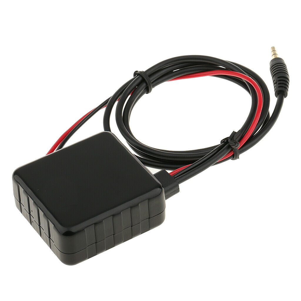 12V bluetooth transmitter receiver with 3.5mm audio cable adapter for car