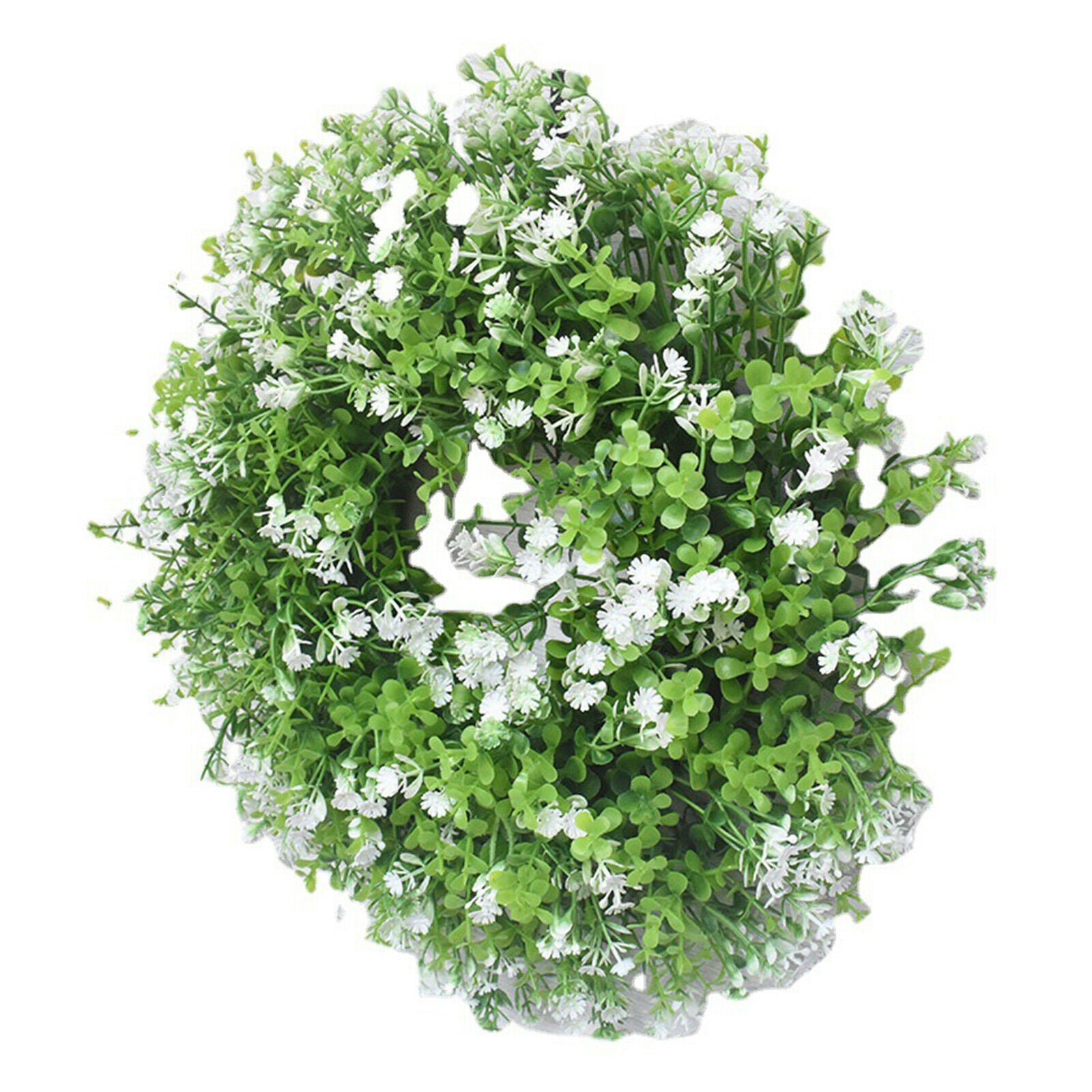 30cm Gypsophila Wreath Greenery Front Door Garland Wedding Party Decoration
