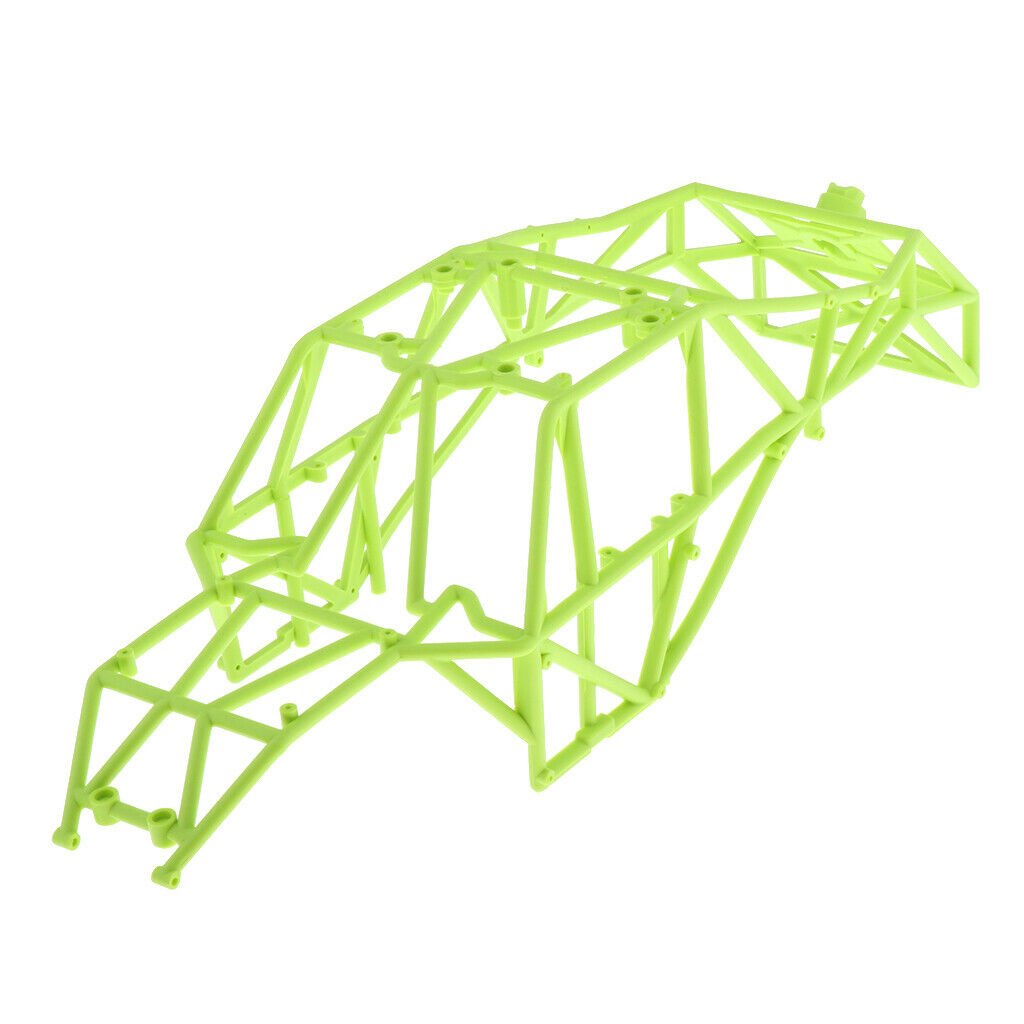 RC Car Roll Cage, Plastic Chassis Frame RC Car Body Shell Cover for Wltoys 12428