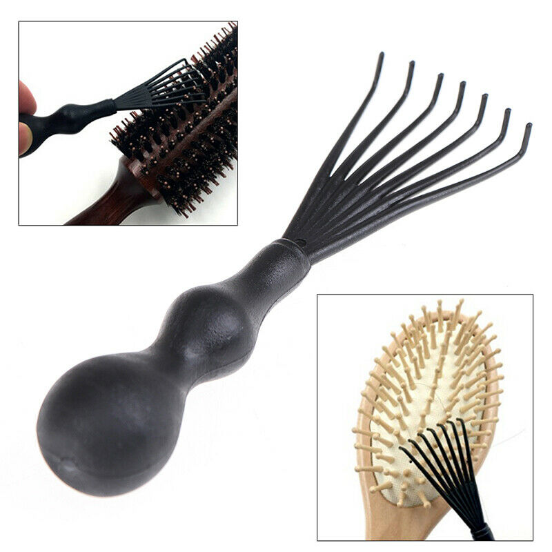 1Pcs Hair Brush Comb Cleaner Remover Soft Hair Drop  Cleaning To.l8