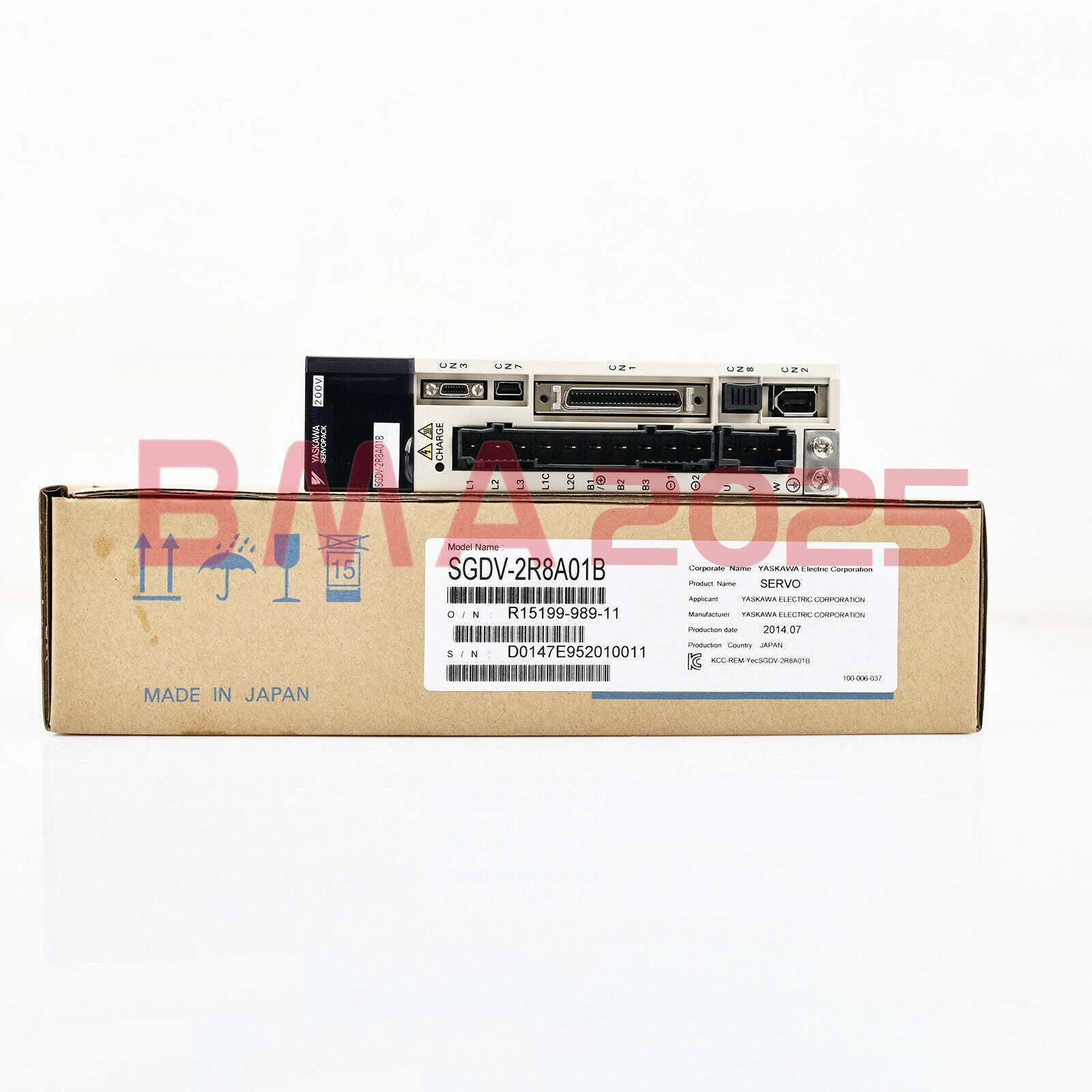 1PC Brand New SGDV-2R8A01B Servo Driver 1year warranty DHL free Ship YS9T