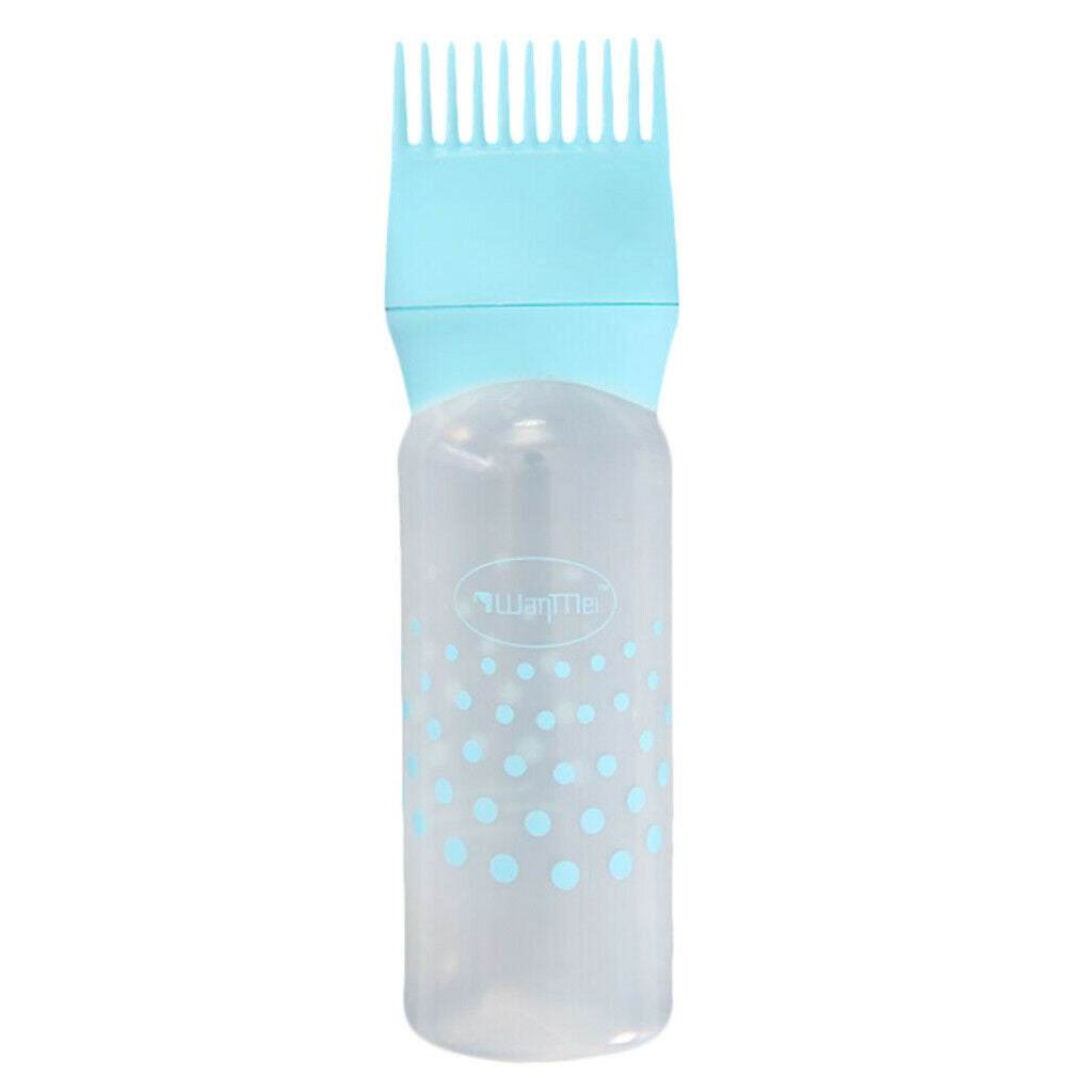 Empty Hair Dye Applicator Dispenser Brush Salon Coloring Bottle 120ml 3pcs