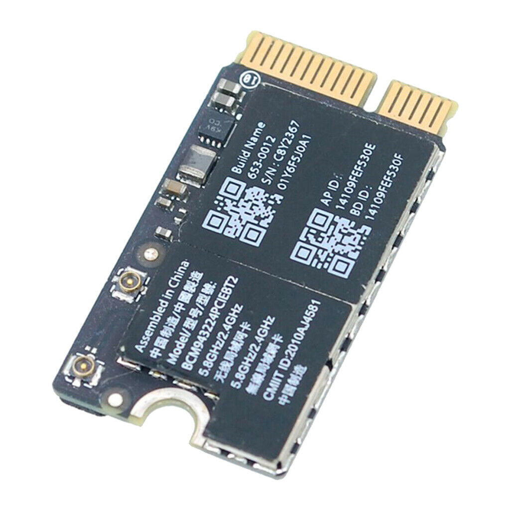 Wireless  /5Ghz Bluetooth4.0 Wifi WLAN Card For Macbook Air A1369 A1465
