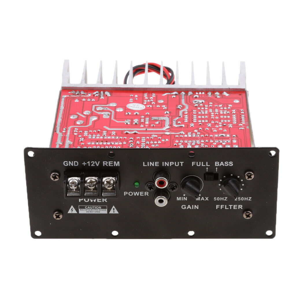 Car Subwoofer Speaker Amplifier Bass Electronic Units Audio Parts