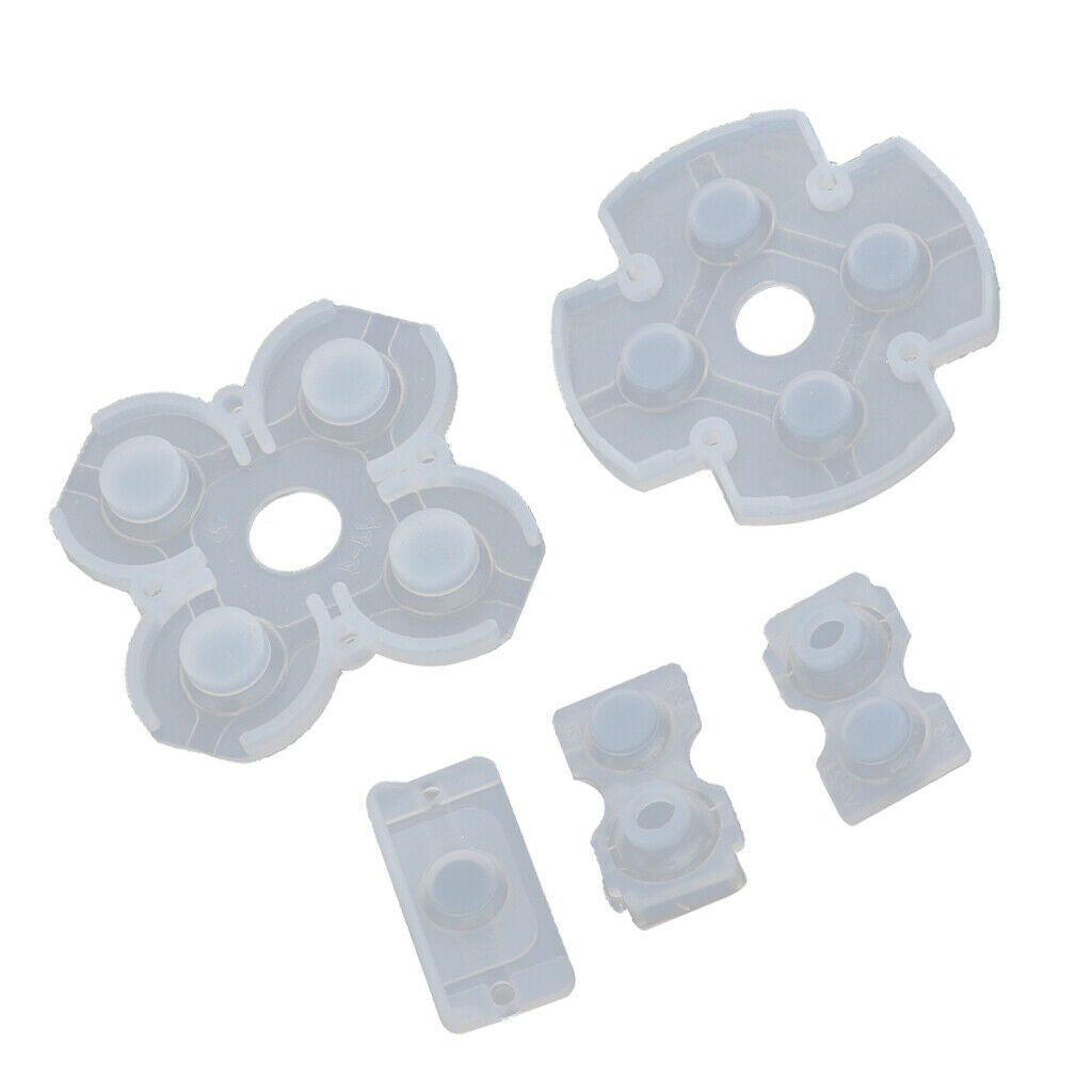 Controller Replacement Pads, Conductive Rubber Pad Button Replacement Kit for