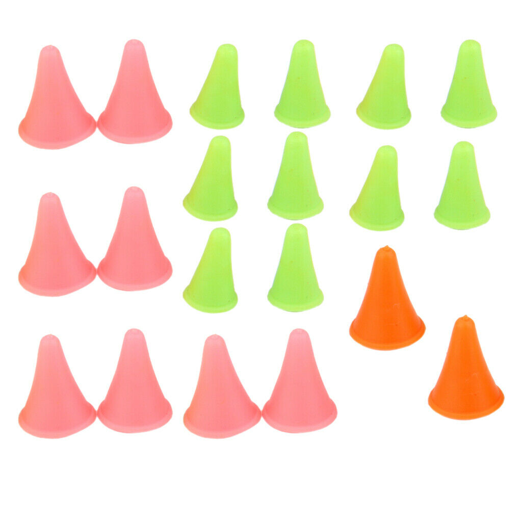 20x Plastic Large Small Size Point Protectors/Stoppers for Knitting Needles