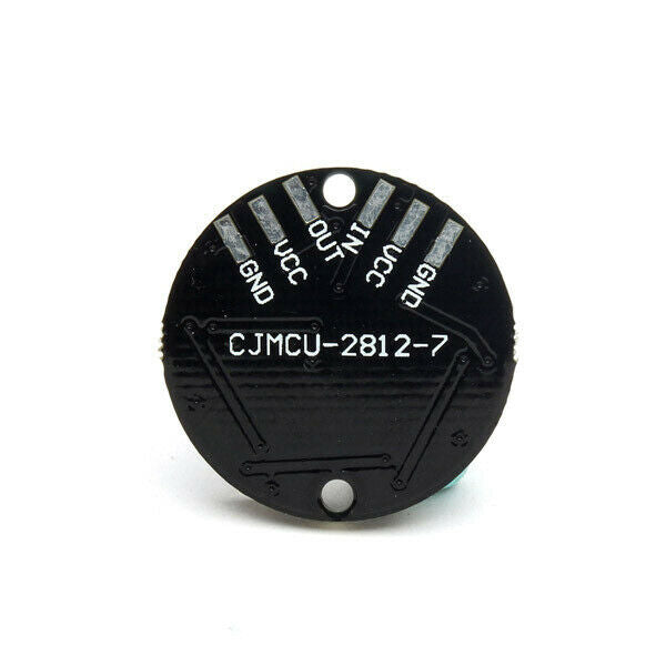 Led Light Module, Built-In Full-Color Driver Lights, Circular Development Board