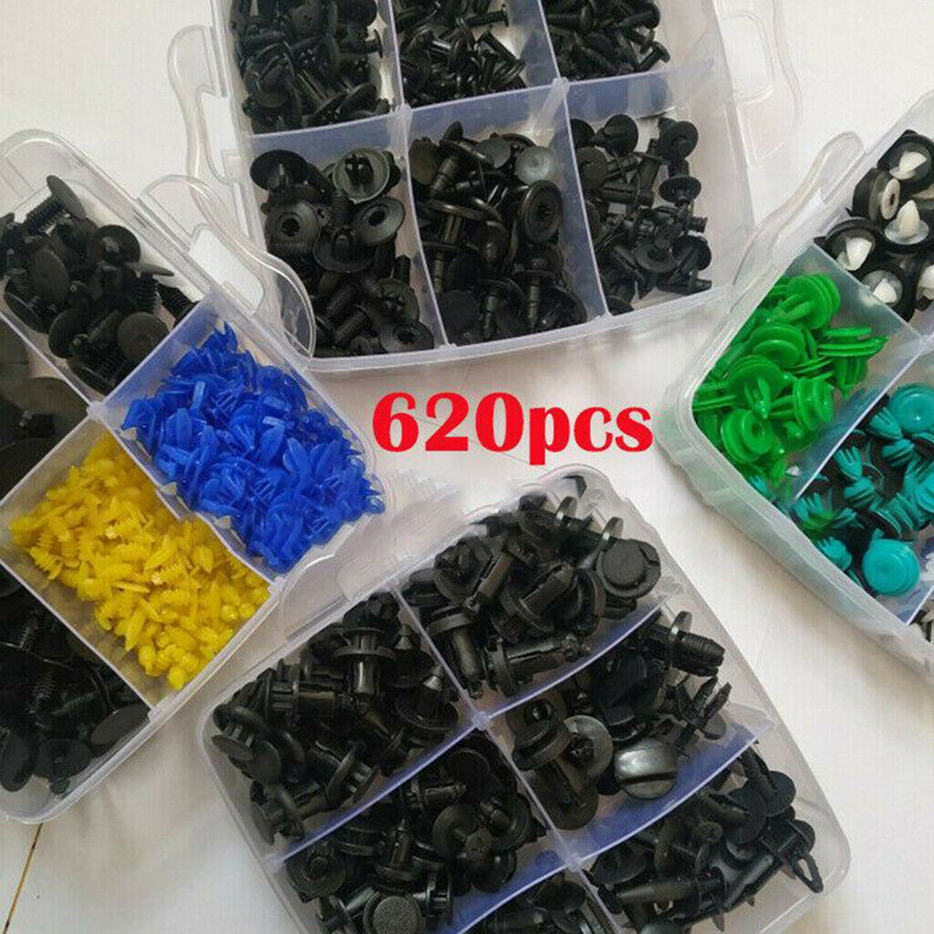620PCS Car Fasteners Clips Automobile Vehicles Durable Panel  Repair