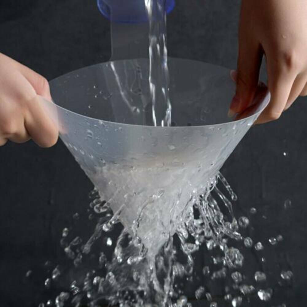 Kitchen Bathroom Sink Strainer Filter Food Catcher Foldable Anti-Blocking Device