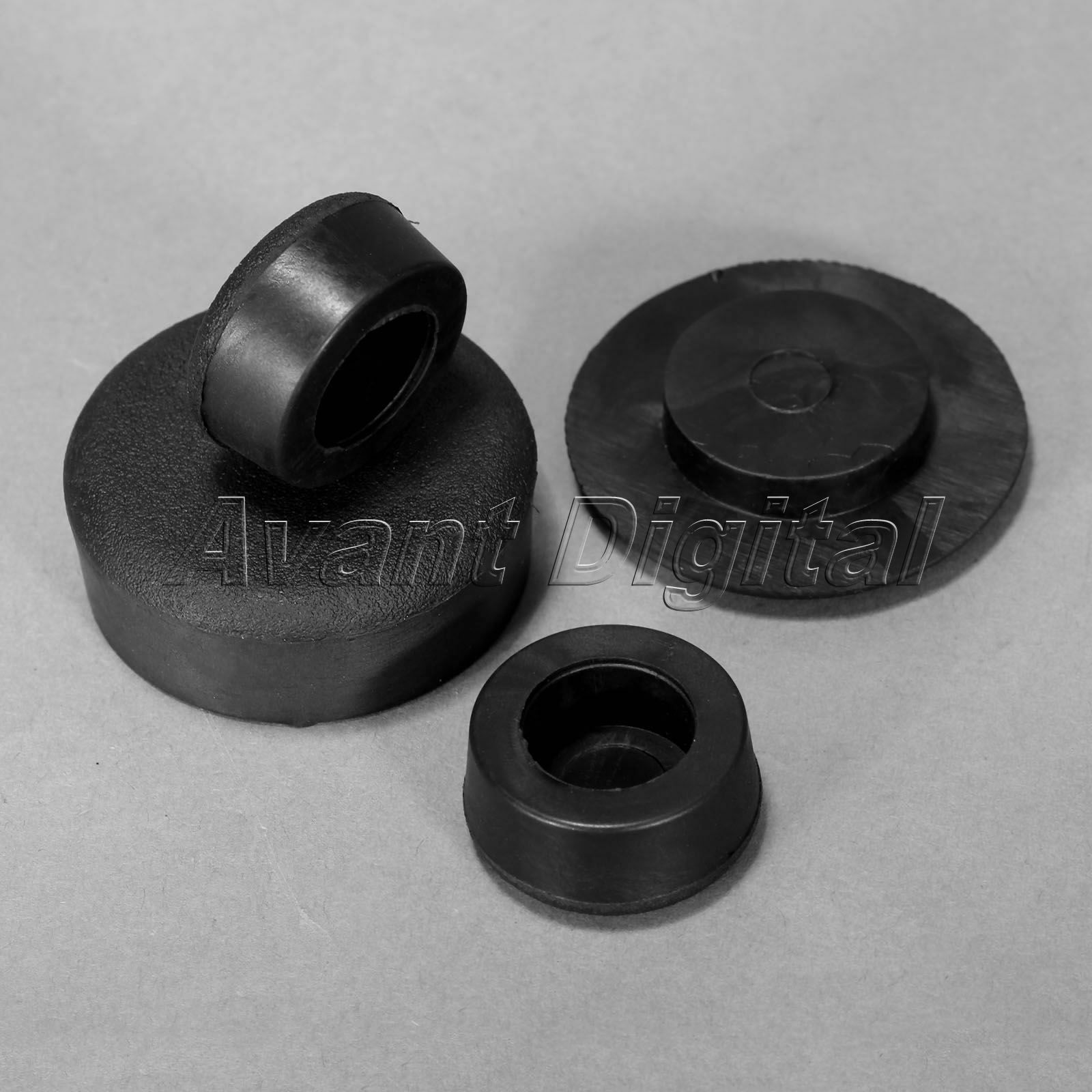 4Pcs/set Motorcycle Round Rubber Fairing Frame Plugs For Yamaha FZ1 2007 2006
