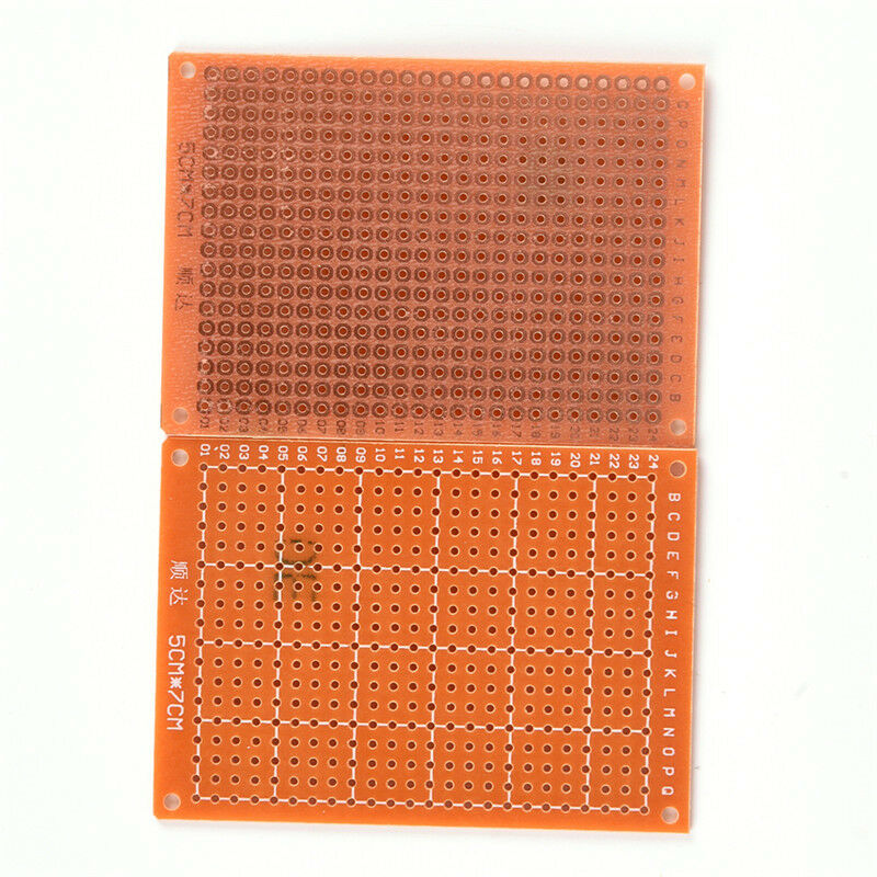 10Pcs 5 x 7cm DIY Prototype Paper PCB Fr4 Universal Board Prototyping PCB Ki SJ